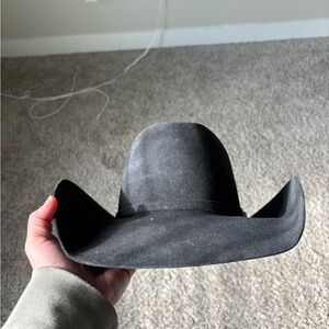 American Hat Company 10 X Black felt hat